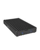 Enclosure for 2x NVMe SSD with USB 3.2 Gen 2x2 Type-C® connection
